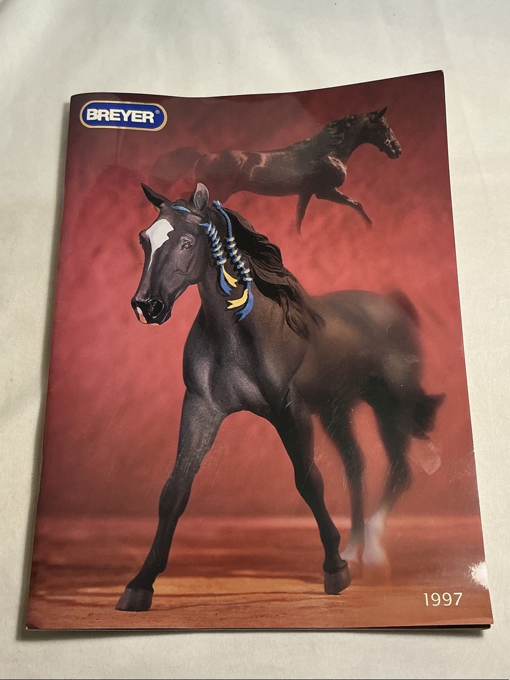 Vintage 1997 Breyer Black Horse Dealer Catalog 62 pages like new condition